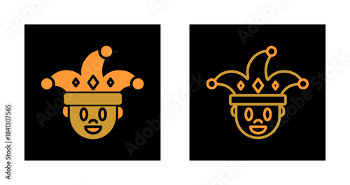 Clown Icon Design