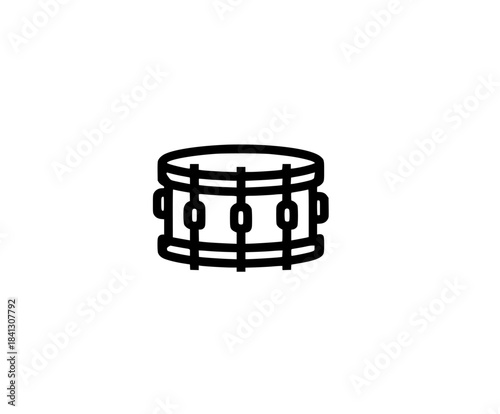 Echoes rhythm: timeless beat captured black white | Clean, isolated vector art for creative projects.