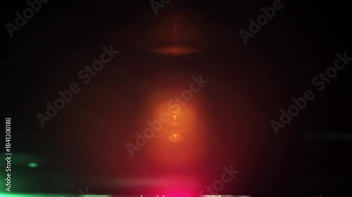 Abstract colorful background with blurred lines creating a bright, glowing motion spectrum design