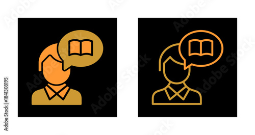 Storytelling Icon Design