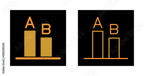 AB Testing Icon Design