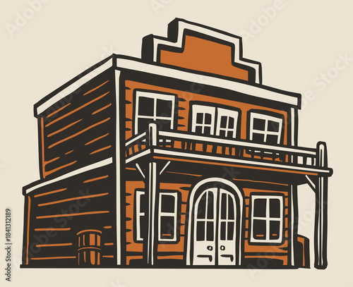 Historic western building