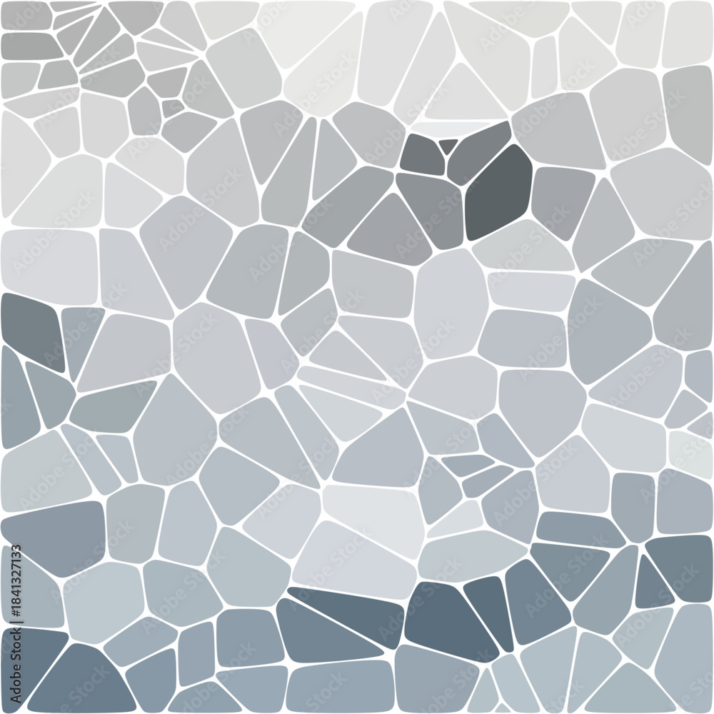 Fototapeta premium Background from gray pebbles. Presentation template. Design element. eps 10