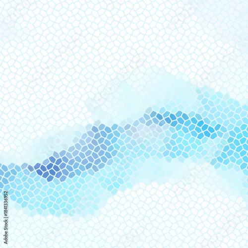 Abstract vector background. Sample. Blue pebbles. eps 10