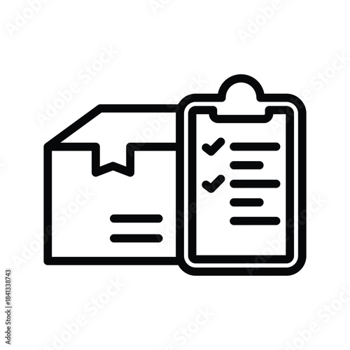 Delivery list icon