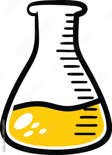 illustration of a bottle with a glass of milk