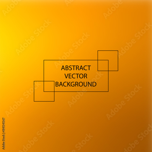 Gold gradient background. Presentation template. Advertising layout. Vector background. eps 10