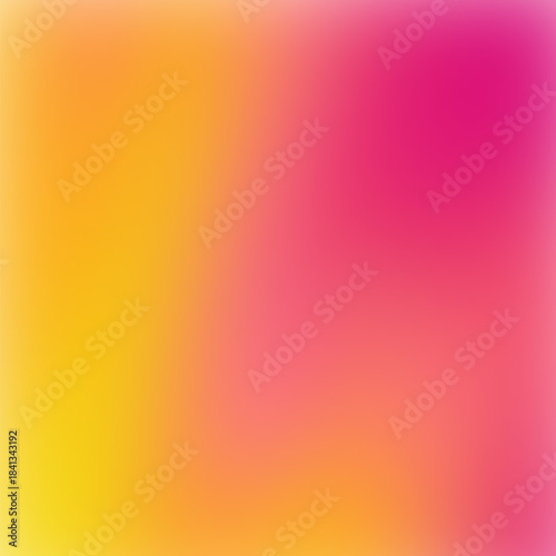 Empty pink and yellow studio room vector background. eps 10