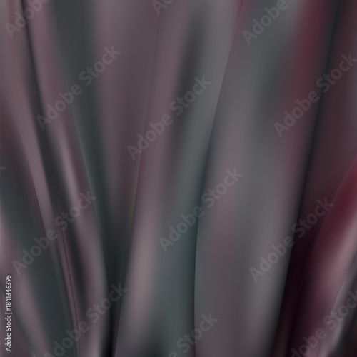 Close-up texture of natural beige fabric or cloth in brown color. Fabric texture of natural cotton or linen textile material. Beige canvas background. eps 10