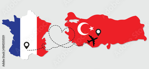 Travel to Turkey by airplane from France
