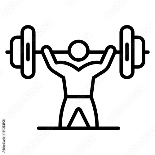 Powerlifting icon