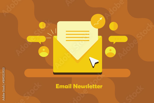 Send email newsletter to brand subscribers to convert them into paying customers, Email marketing campaign delivers quality leads.