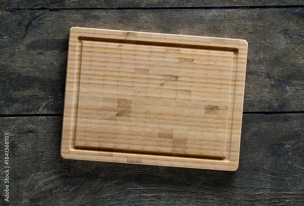 Fototapeta premium wooden cutting board