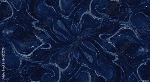 Abstract dark blue pattern