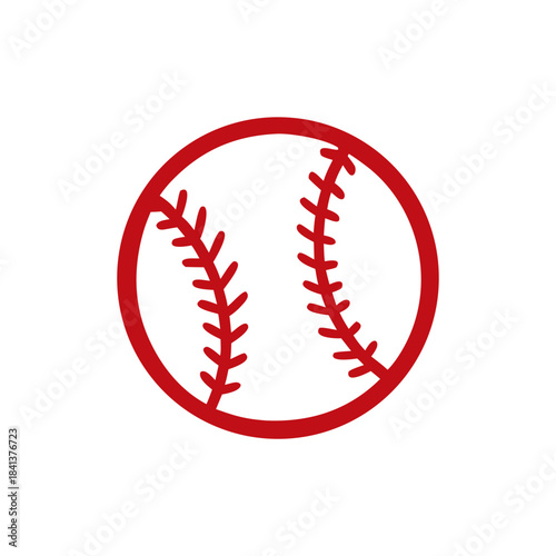 vector clip art baseball glove on white background for web and graphic design