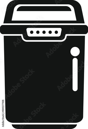 Portable ice maker providing convenience for cooling drinks at home or office