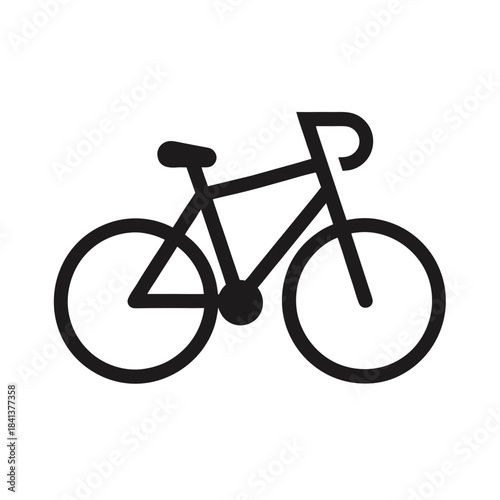 bicycle vector clip art for web and graphic design