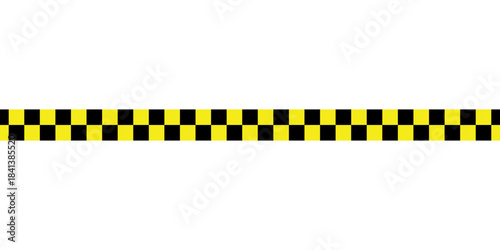 Black and yellow chess pattern. Checkerboard seamless vector illustration. Abstract checkered checkerboard for game. Grid geometric rectangle shape. Race flag. Retro mosaic floor.