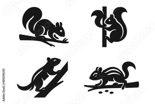 Forest Forager Icons. Icons for: a branch-dweller scanning ground for food, a pole-leaper watching earth for treasures, an agile