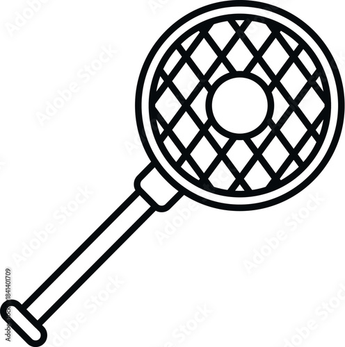 Fly swatter presenting a common tool for household pest management