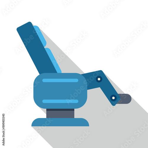 Dental chair creating a comfortable environment for patient treatment