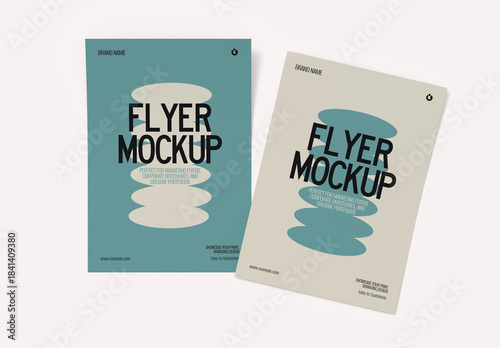 Two Flyer Mockup Set