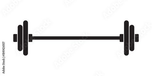 fitness equipment workout and exercise vector illustration