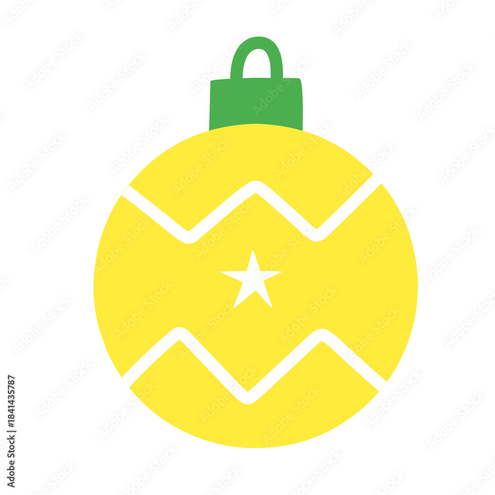 Obraz premium vector christmas balls