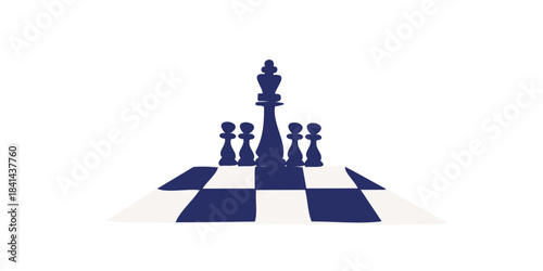 checkerboard style chessboard design