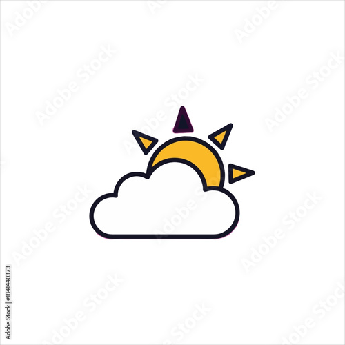 sun and cloud