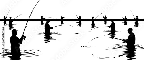 Mountain River Fishing Gathering”