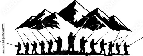 Mountain River Fishing Gathering”