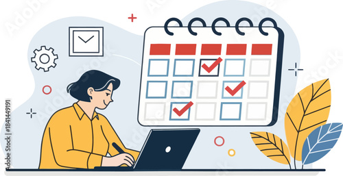 Content Strategist Planning Digital Strategy Icon