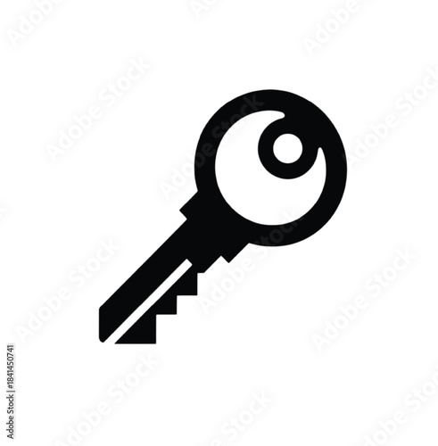 Abstract geometric pattern with bold colors and clean lines