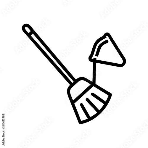 Volunteer trash picker tool icon transparent background