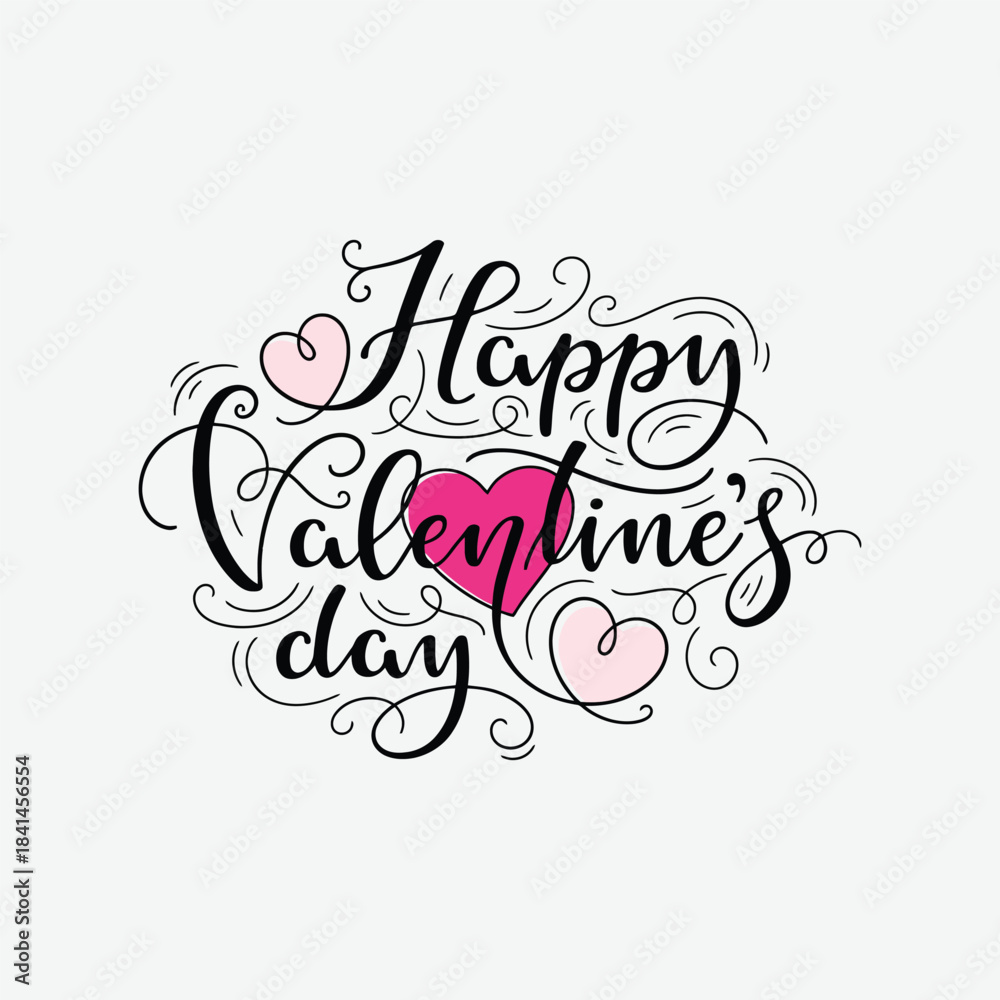 Obraz premium Discover a beautiful collection of Valentine’s Day typography clipart featuring romantic lettering, cute quotes, and stylish designs perfect for cards, T-shirts, stickers, and digital projects.