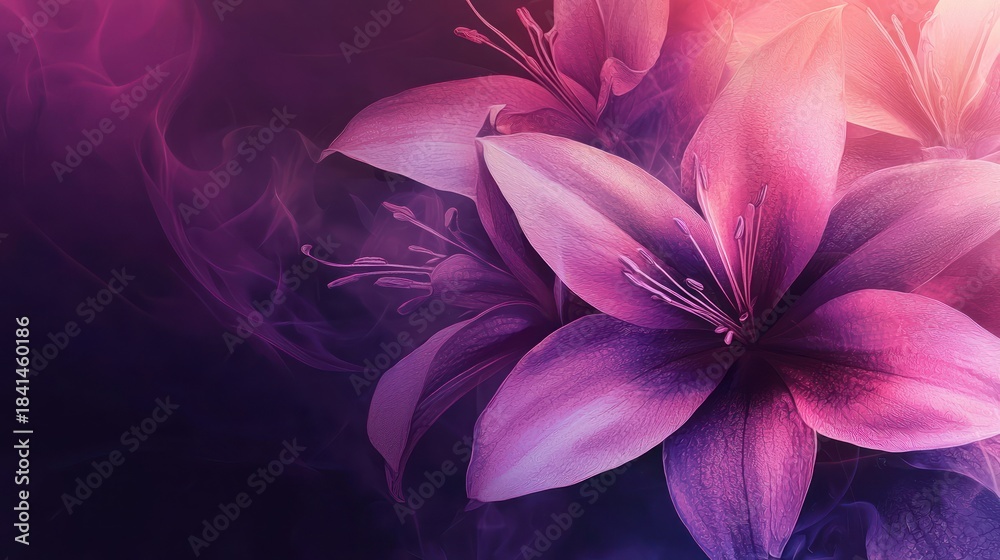 Fototapeta premium Vibrant Spring Flowers Arranged for a Cheerful Easter Celebration