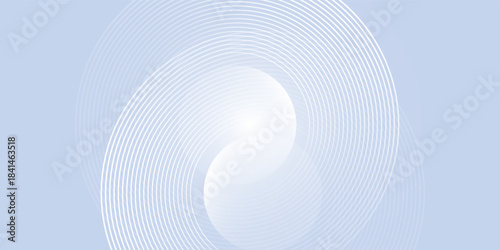 Abstract blue modern background with circle elements. Digital technology illustrations vector nice neutral