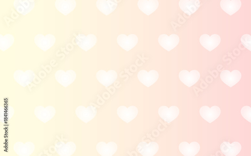 ハート背景　パターンスウォッチ