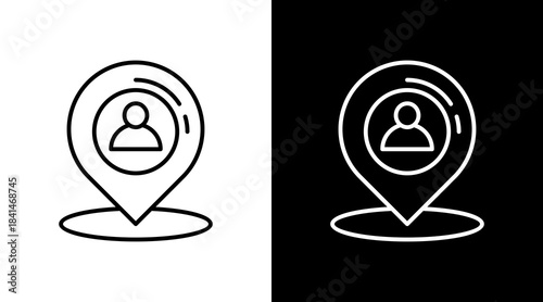 Location Pin Icon For Design Elements