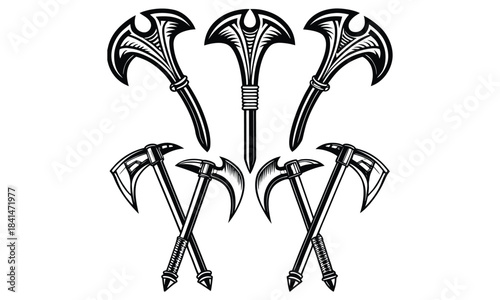 kujang vector design bundle