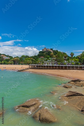 The scenery of Xiamen Gulangyu island