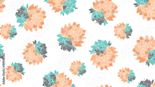 Abstract geometric composition with vibrant color palette featuring red green blue yellow cyan and magenta elements suitable for modern design projects and digital art