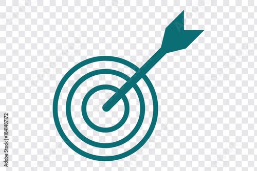 Gun target icon web Vector collection in black strokes .Aim icon set in flat and line style vectors.