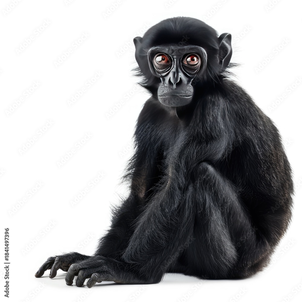 Fototapeta premium Wild Animal Isolated on White Background