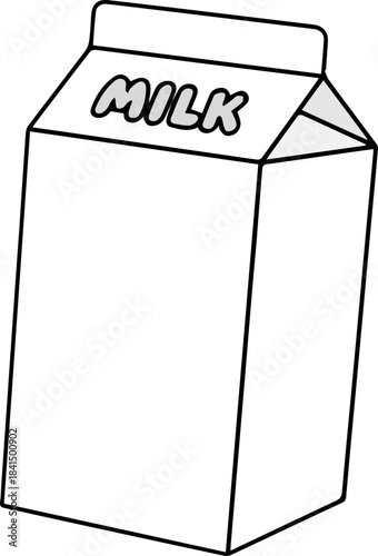 우유 일러스트 milk illustration