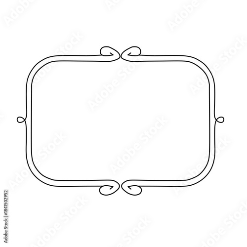 decorative line frame