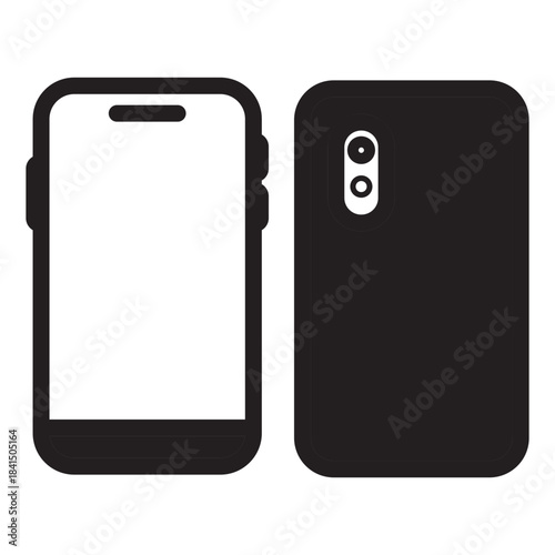 device and technology Glyph icon.  electronic devices and handphone, computer, equipment and electronics. smarphone, tablet, keyboard, computer monitor, laptop and camera symbol collection. vektor.