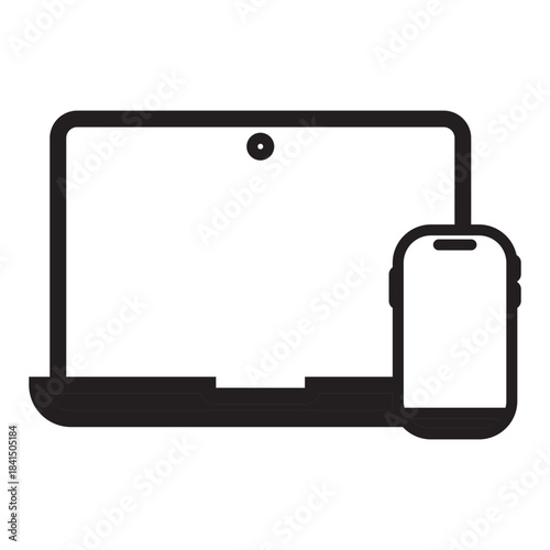 device and technology Glyph icon.  electronic devices and handphone, computer, equipment and electronics. smarphone, tablet, keyboard, computer monitor, laptop and camera symbol collection. vektor.
