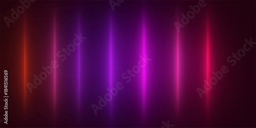 Abstract purple and pink light backdrop design with glowing energy lines and dark texture motion